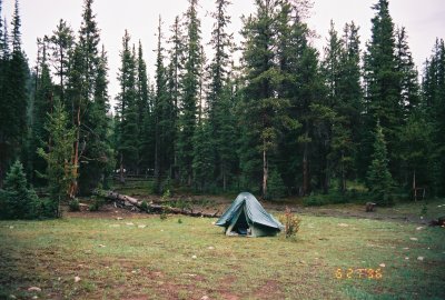Arapahoe NF, Tent Camp.