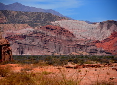 Quebrada de las Conchas, Valley of the Broken Shells, near Cafayate, Salta Province.