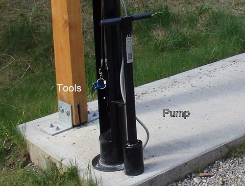GDMBR: Close-up of the Pump and Tools collection.
