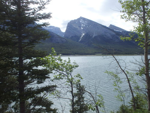 GDMBR: Looking southeast across Spray Lake.