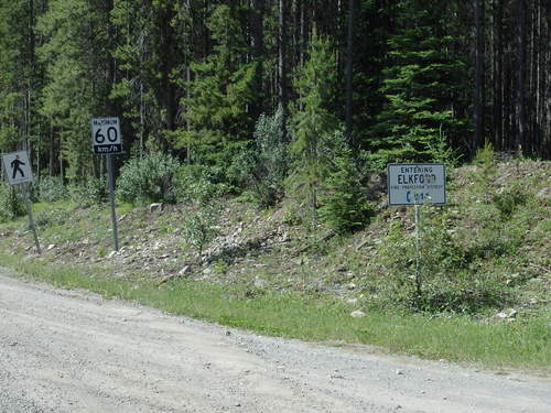 GDMBR: Welcome to Elkford, BC, Canada.