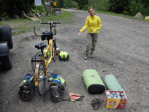 GDMBR: Gear that needs to be loaded for this bicycle tour segment.
