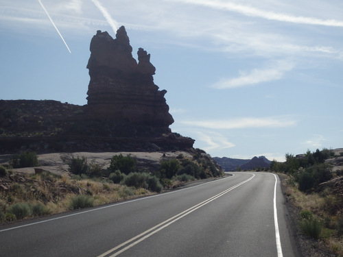 Ragged Edge Sunshot, Arches NP, UT, by Tandem Bicycle.