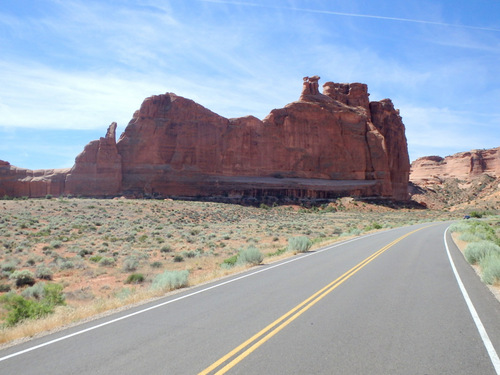 Arches NP, UT, by Tandem Bicycle.