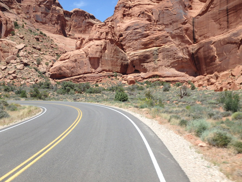 Arches NP, UT, by Tandem Bicycle.