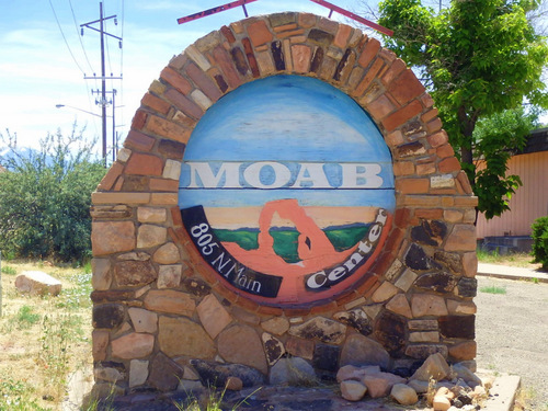 Moab landmark.