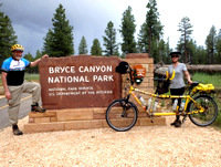 Dennis and Terry Struck with the Bee (da Vinci Tandem)
at Bryce Canyon National Park, Utah