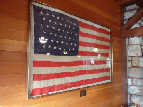 This older 45-Star American Flag - Utah became the 45th State.