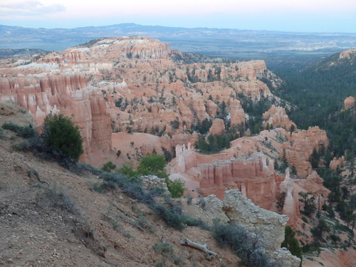 First Bryce Canyon Rim View.