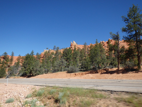 The Red Canyon area of Dixie National Forest.