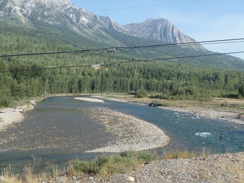 GDMBR: The Elk River at Hosmer, BC.