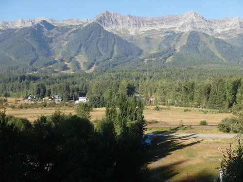 GDMBR: Looking West across Elk Valley at the Fernie Ski Slopes.