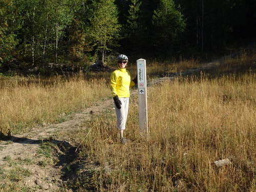 GDMBR: We found the Trans Canada Trail (<i>Sentier Transcanadien</i>).