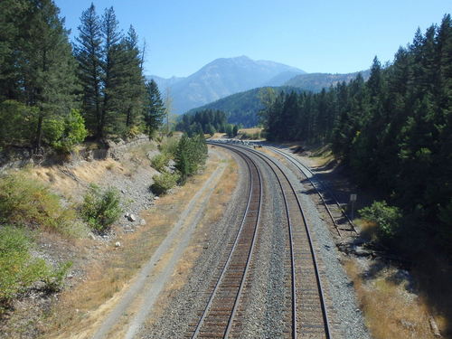 GDMBR: Two tracks of the Canadian Pacific Railroad (CPR).