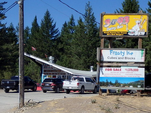 GDMBR: This is the World Famous '3&93 Dairy Bar'.