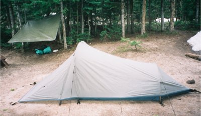 Public Camp. In the wild we cook further away.