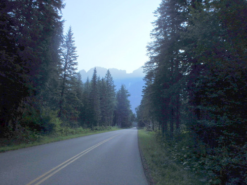 The Flats of Going to the Sun Road.