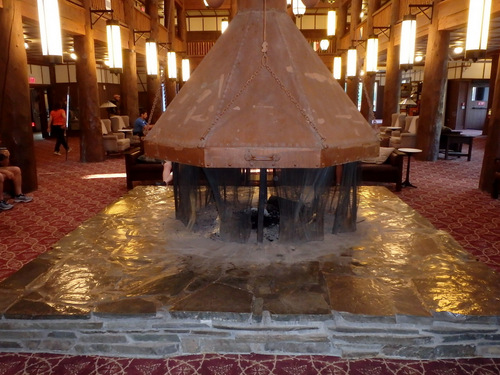 One of the Lodge's Fireplaces.