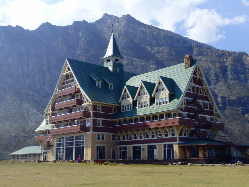 The Prince of Wales Lodge, Waterton Lakes National Park, Canada.
