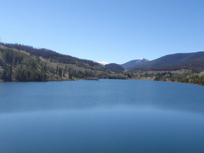 Lake at south side of Henderson Mill.