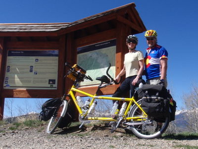 Ute Pass Kiosk, 9,524 Feet Elevation.