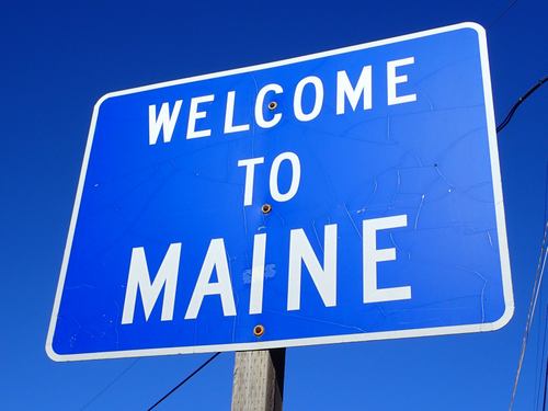 Welcome to Maine.