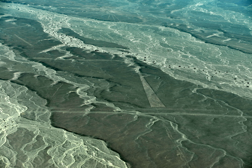 Nazca Lines Peru: Trapezoid.