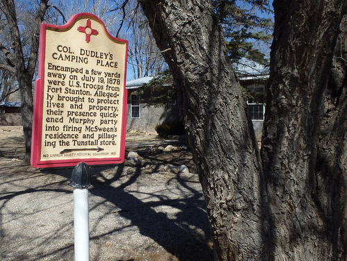 Col Dudley's Camping Place.