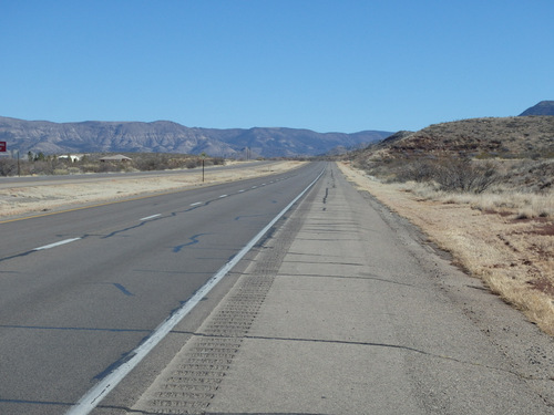 Eastbound on US-70.