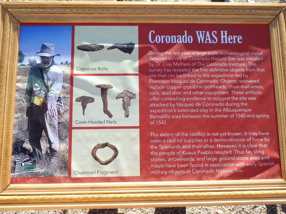 Coronado Visited the Kuaua Pueblo.