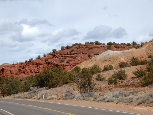Along the Way Through the Jemez Pueblo Reservation.