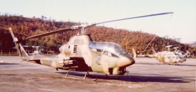 AH-1G, 4/7 Cav, Korea.