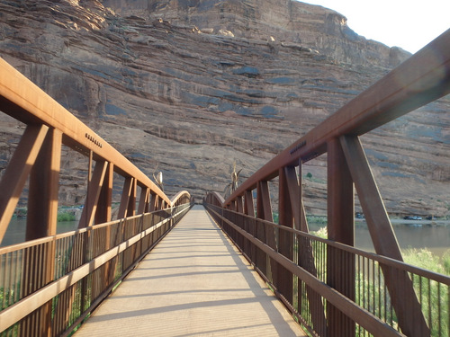 Bike/Pedestrian Bridge for crossing the Colorado River.