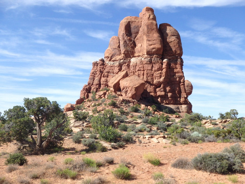 Another rock monument.