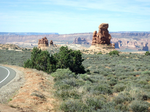 Arches NP, UT, by Tandem Bicycle.