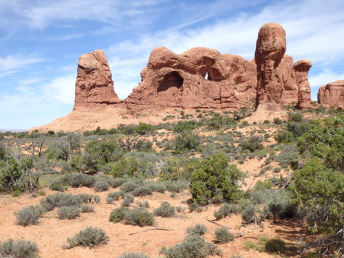 Arches NP, UT, by Tandem Bicycle.