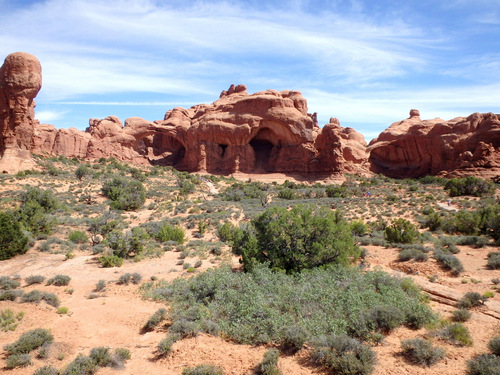 Arches NP, UT, by Tandem Bicycle.