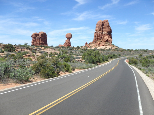 Arches NP, UT, by Tandem Bicycle.