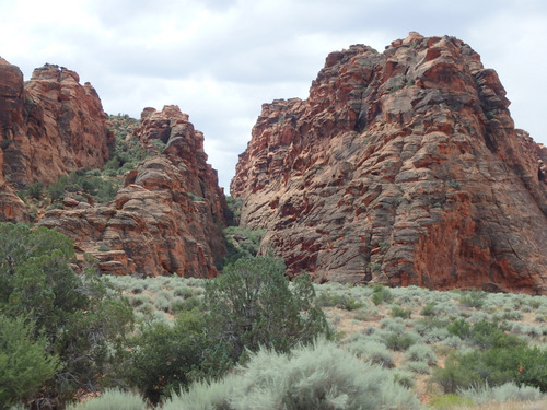 Tandem Bike Tour, Snow Canyon, UT.