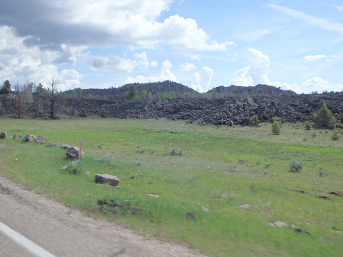 Generally cycling southeast on UT-143, Dixie NF.