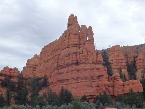 Hoodoos and Monuments.