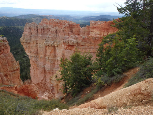 View from the Natural Bridge area.