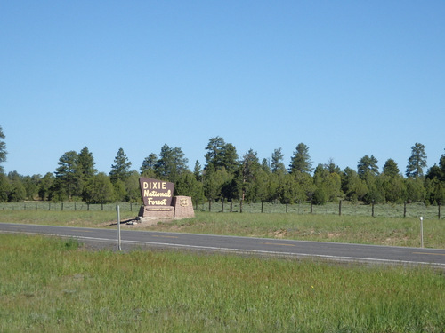 Riding west, parallel to UT-12.