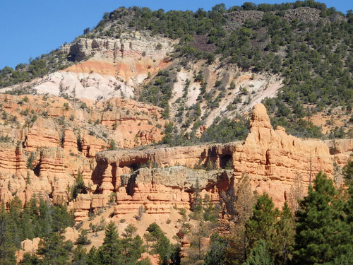 The Red Canyon area of Dixie National Forest.