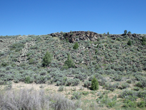 It was semi-arid when away from the Sevier River.