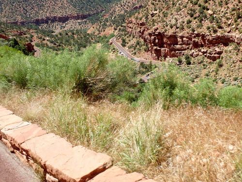 We were now in the Zion Mountain Switchbacks.