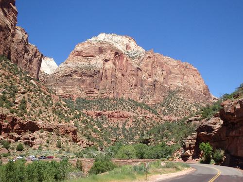 We were now in the Zion Mountain Switchbacks.