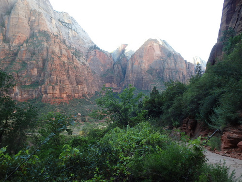 Hiked up the Grotto Trail.