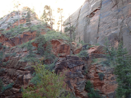 Hiked up the Grotto Trail.