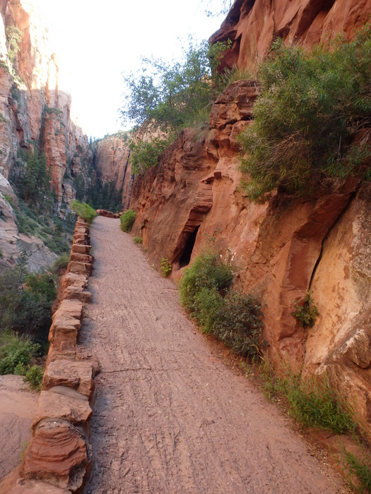 Hiked up the Grotto Trail.